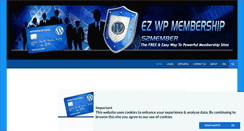 Desktop Screenshot of ezwpmembership.com